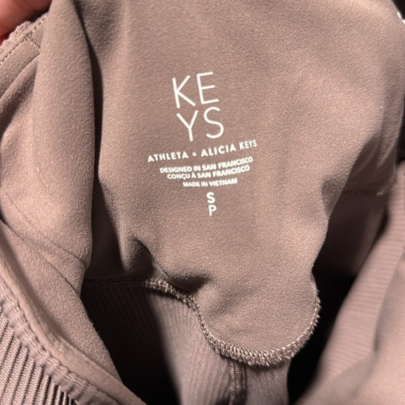 Athleta x Alicia Keys Elation Tights Ribbed Leggings Size Small 7/8 Length EUC - Picture 10 of 10